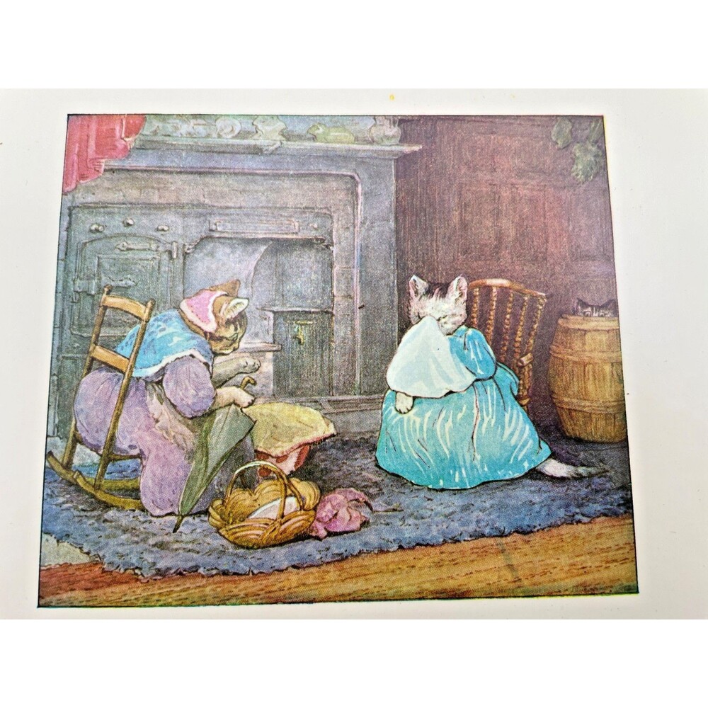 Beatrix Potter Placemats Set of 6 Lady Clare Matador 9.5" x 8" Melamine Cork - Picture 14 of 16